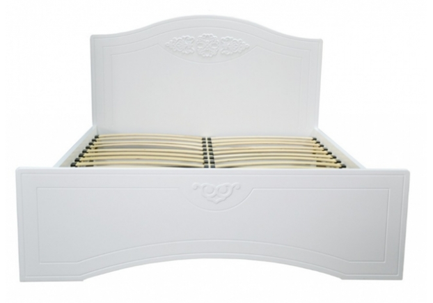 Кровать Анжелика 160х200 см цвет белый с подъемным механизмом - Фото №2