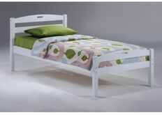 Деревянная кровать Алина 80*190 см белая