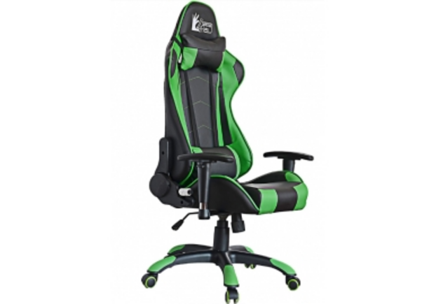 Кресло офисное Special4You ExtremeRace black/green - Фото №1