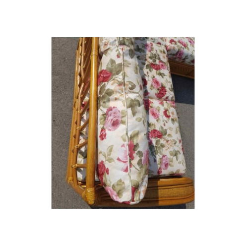 Угловой диван CRUZO Аскания со столиком натуральный ротанг королевский дуб - Фото №14