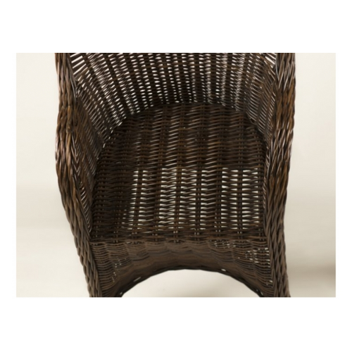 Кресло CRUZO Сейшелла натуральный ротанг коричневый  - Фото №2