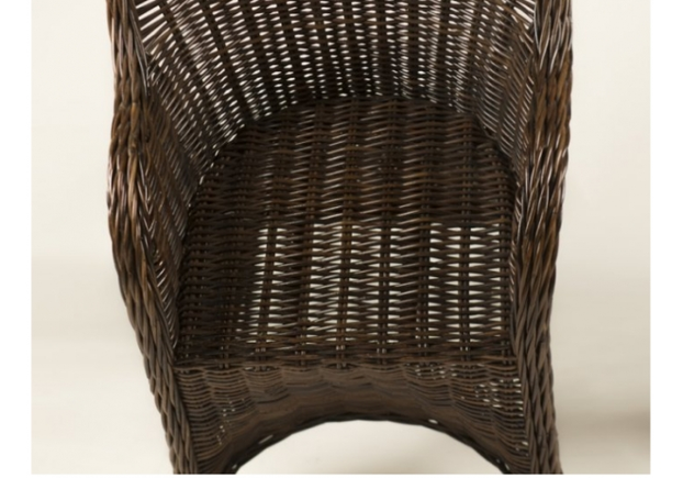Кресло CRUZO Сейшелла натуральный ротанг коричневый  - Фото №2