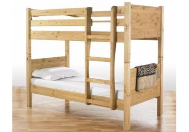 Двухъярусная деревянная кровать "Лада Люкс" 800/1900  - Фото №1
