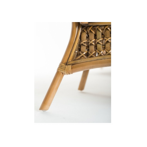 Обеденный комплект CRUZO Ацтека стол и 6 стульев натуральный ротанг светло коричневый  - Фото №11