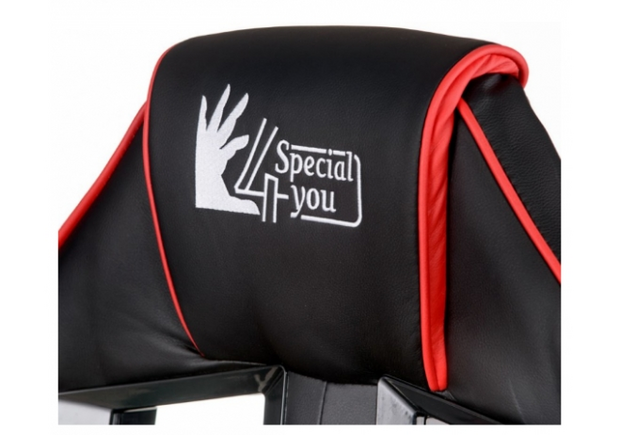 Крісло Special4You Nitro Black/Red  - Фото №2