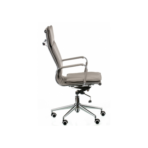Кресло офисное Special4You Solano 4 artleather grey - Фото №6