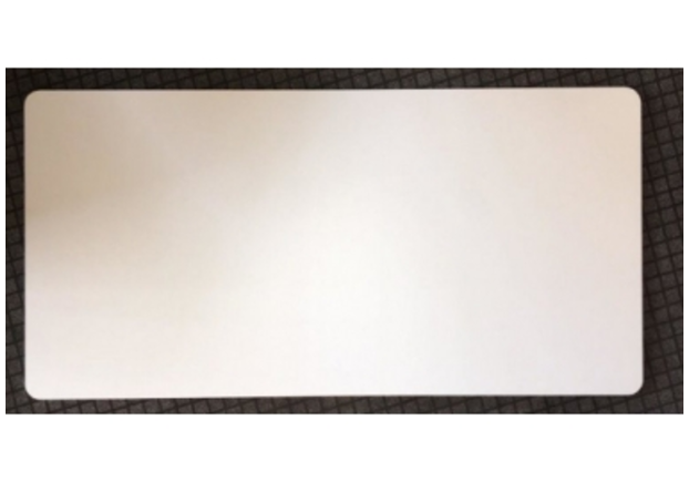 Столешница белая Роатан HPL 120*80 см толщина 25 мм - Фото №1