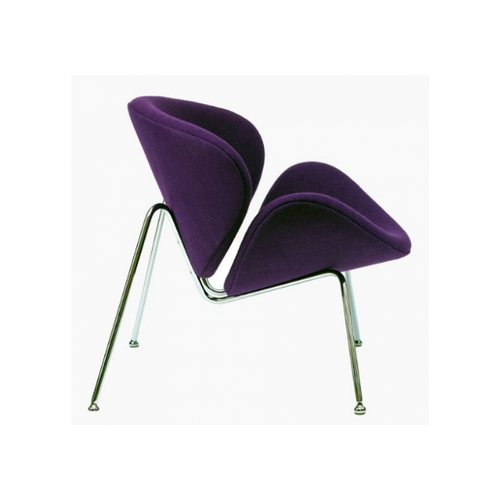 Мягкое кресло для лаунж зон FOSTER (Фостер) ткань фиолетовая - Фото №2