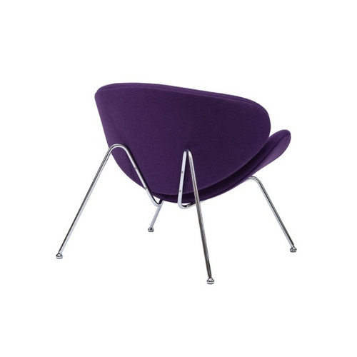 Мягкое кресло для лаунж зон FOSTER (Фостер) ткань фиолетовая - Фото №3