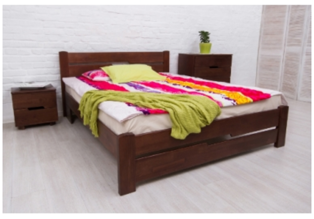 Кровать Айрис с изножьем 160x200 см венге - Фото №1