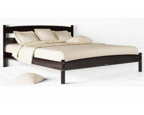 Кровать Ликерия без изножья 160x200 см темный орех - Фото №1