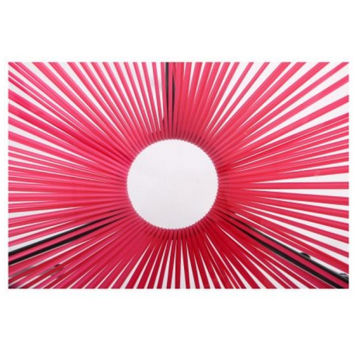 Стол Agave каркас черный/ротанг розовый - Фото №4