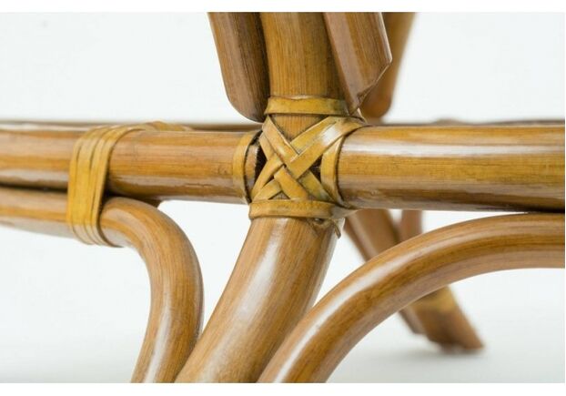 Комплект плетеной  мебели Аскания из натурального ротанга со столиком - Фото №2