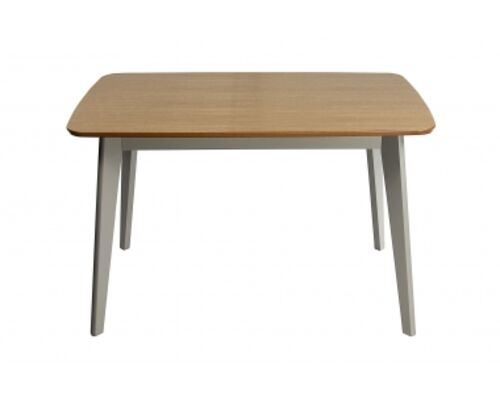 Стол обеденный деревянный Мелитополь Мебель Модерн 120*75 см бук-серый СО-293BS - Фото №1