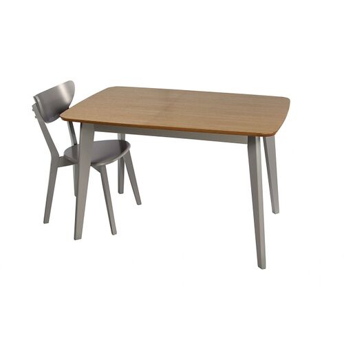 Стол обеденный деревянный Мелитополь Мебель Модерн 120*75 см бук-серый СО-293BS - Фото №3