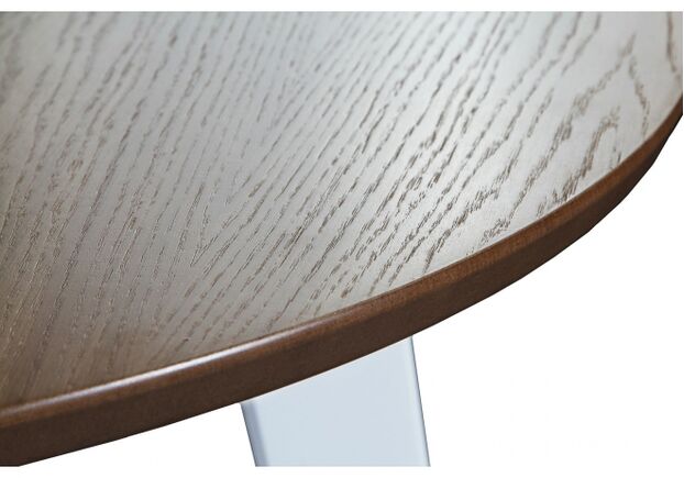 Стіл обідній дерев'яний круглий Мелітополь Меблі Модерн 90*90 см бук-білий CO-293.1BW - Фото №2