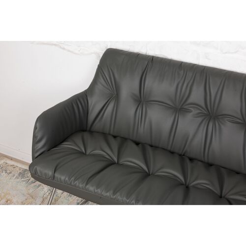 Крісло - банкетка LEON (1550*890*550) темно-сірий - Фото №3