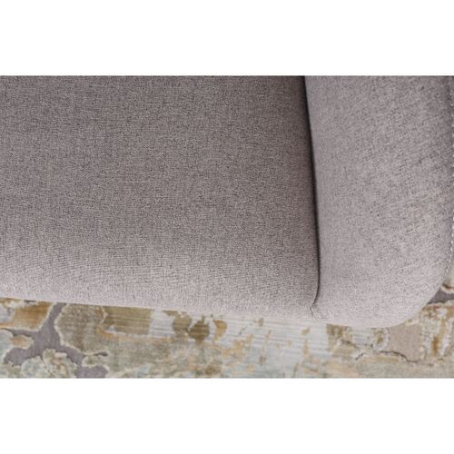 Кресло - банкетка MAIORICA (1310*610*810 текстиль) светло-серый  - Фото №2