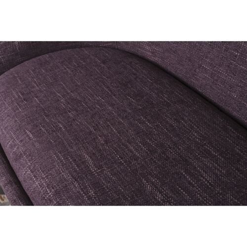 Кресло - банкетка TOLEDO (1550*640*830 текстиль) рогожка баклажан - Фото №3