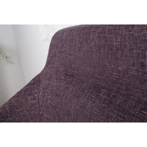 Кресло - банкетка TOLEDO (1550*640*830 текстиль) рогожка баклажан - Фото №2