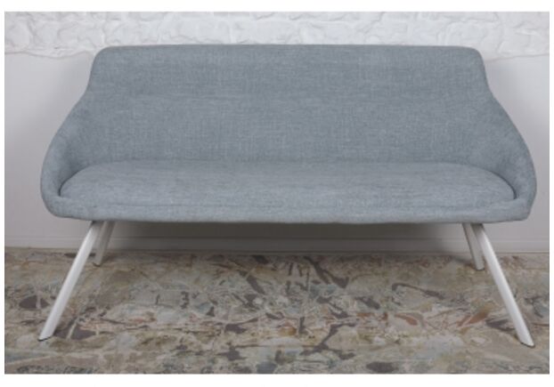 Кресло - банкетка TOLEDO (1550*640*830 текстиль) рогожка бледно-бирюзовый - Фото №1