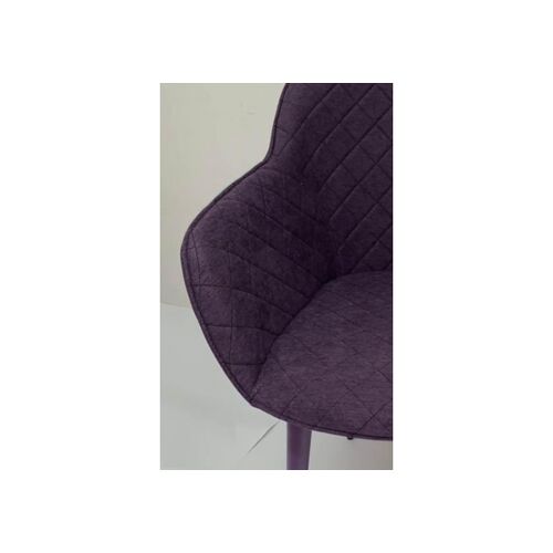 Кресло BAVARIA (58*65*80 cm текстиль) баклажан - Фото №2