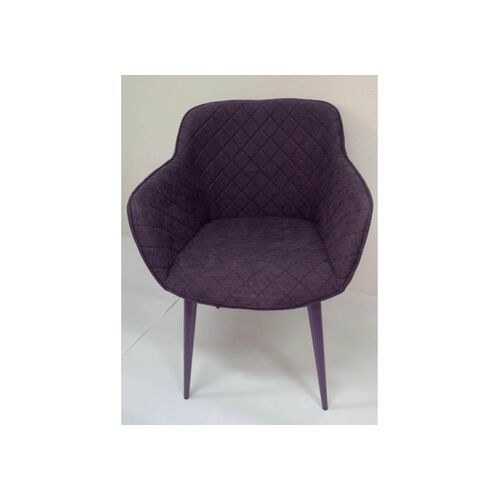 Кресло BAVARIA (58*65*80 cm текстиль) баклажан - Фото №4