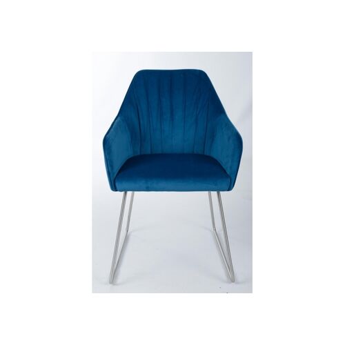 Кресло BENAVENTE (текстиль) синий - Фото №2
