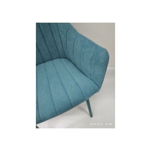 Кресло BONN (64*60*87 cm текстиль) бирюза - Фото №3