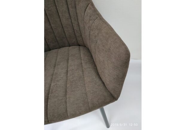 Кресло BONN (64*60*87 cm текстиль) коричневый - Фото №2