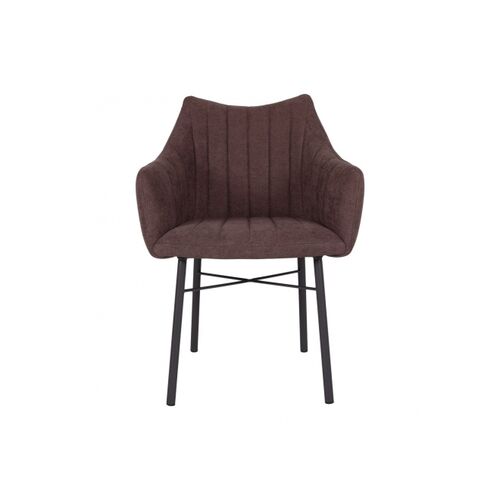 Кресло BONN (64*60*87 cm текстиль) коричневый - Фото №3