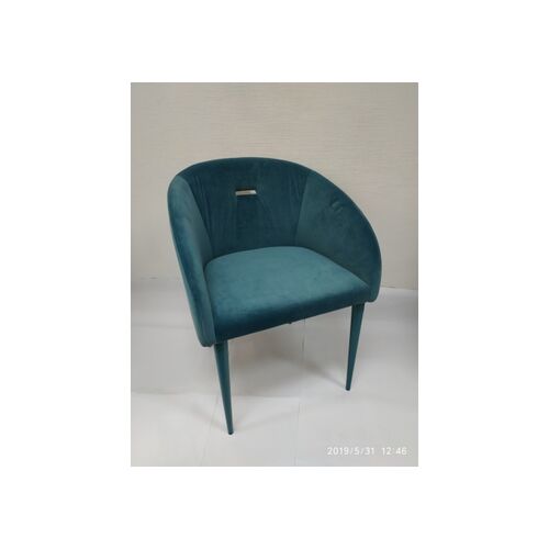 Кресло ELBE (58*59*75 cm текстиль) бирюза - Фото №2