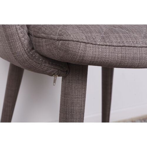 Кресло VALENCIA (60*68*88 cm - текстиль) кофейный - Фото №4