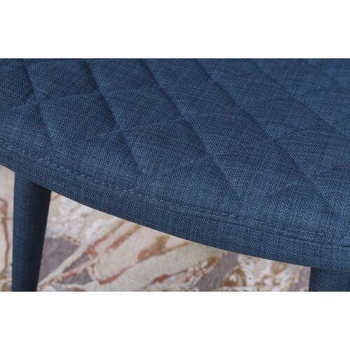 Кресло VALENCIA (60*68*88 cm - текстиль) синий - Фото №6