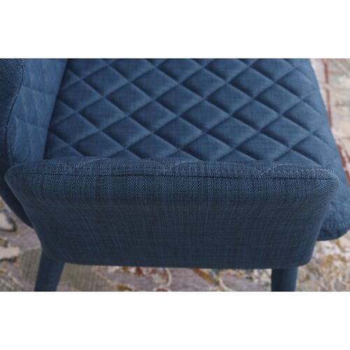 Кресло VALENCIA (60*68*88 cm - текстиль) синий - Фото №2