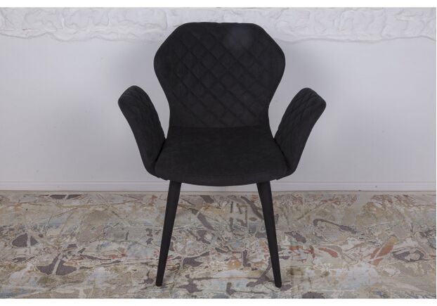 Кресло VALENCIA (60*68*88 cm - текстиль) черный - Фото №2