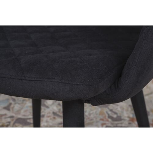 Кресло VALENCIA (60*68*88 cm - текстиль) черный - Фото №5