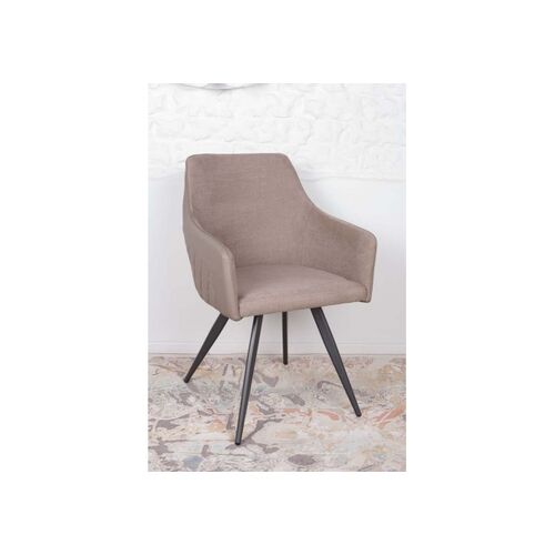 Кресло МAYA (56*60*86 cm - текстиль/экокожа) мокко - Фото №5