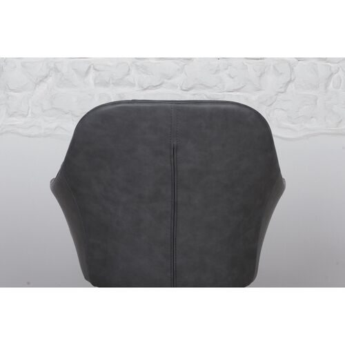 Кресло поворотное ALMERIA (610*605*880) серый - Фото №5