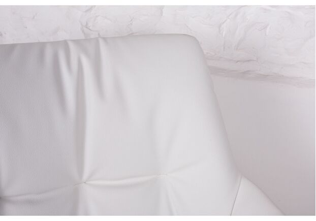 Кресло поворотное LEON (600*550*890)  белый - Фото №2