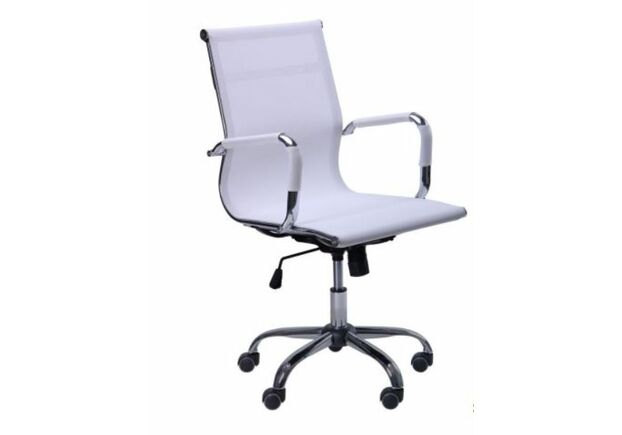 Кресло Slim Net LB (XH-633B) белый - Фото №1