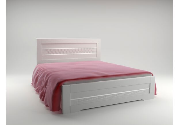 Ліжко Соломія 180х200 см колір скол дуба білий - Фото №1