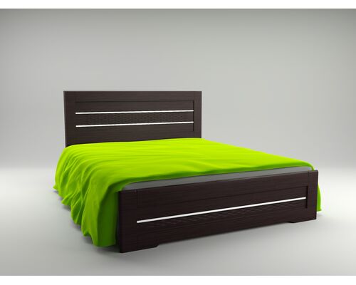 Кровать Соломия 160х200 см цвет венге южный - Фото №1