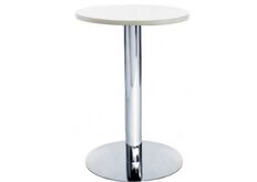 фото Столешница для стола Кипр круглая 60 см белый для бара дома