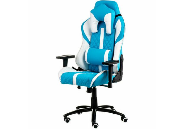 Кресло ExtremeRace light blue/white - Фото №1