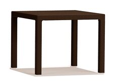 коричневый пластиковый стол