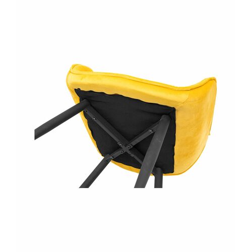 Кресло обеденное Голден желтый - Фото №8