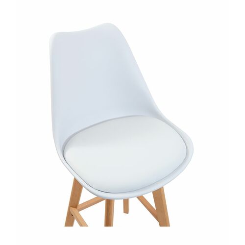 Барний стілець Жаклін CX білий - Фото №4