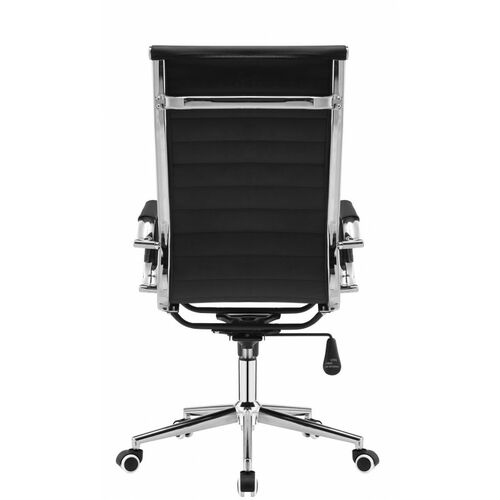 Офісне крісло Алабама з високою спинкою чорне - Фото №3