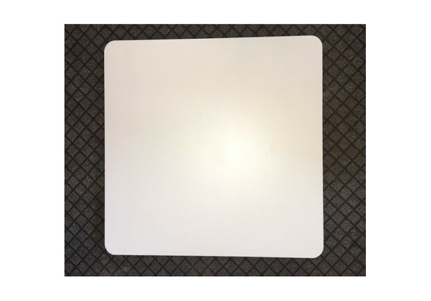 Стол Тюльпан квадратный 70*70 см черный+белый - Фото №2